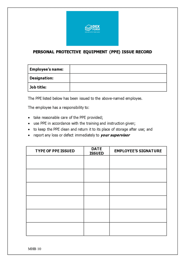 Ppe Issue Record Template 1 Vrogue co Ppe Issue Record Template 1 Vrogue co