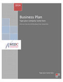 Business Plan page 1 preview