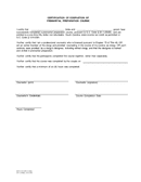 Certification of completion of premarital preparation course (South Carolina) page 1 preview
