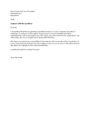 Sample business quotation letter in Word and Pdf formats