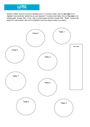 Seating chart template in Word and Pdf formats