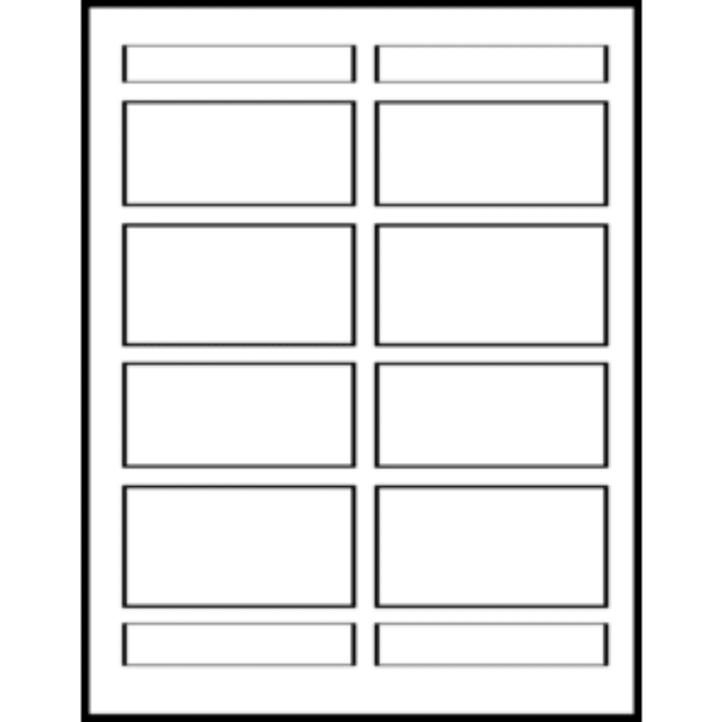Printable binder spine insert in Word and Pdf formats