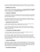Residential house lease agreement page 2 preview