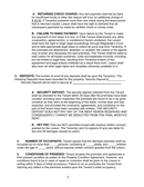 Residential lease agreement page 2 preview