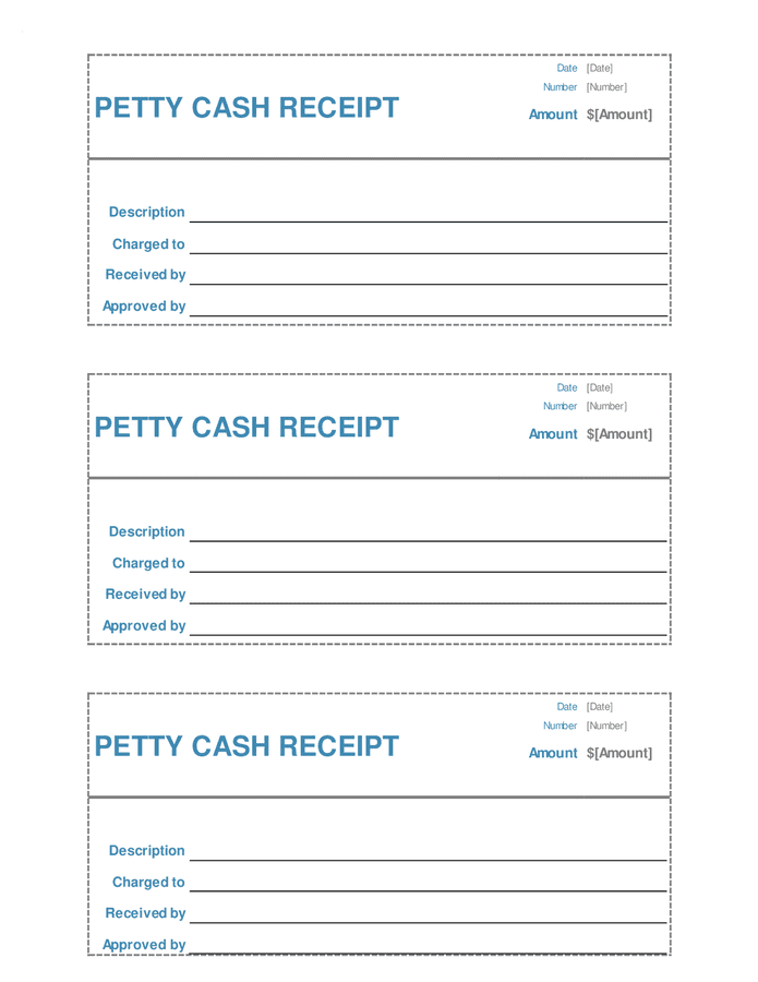 Cash Receipt Template - download free documents for PDF, Word and Excel