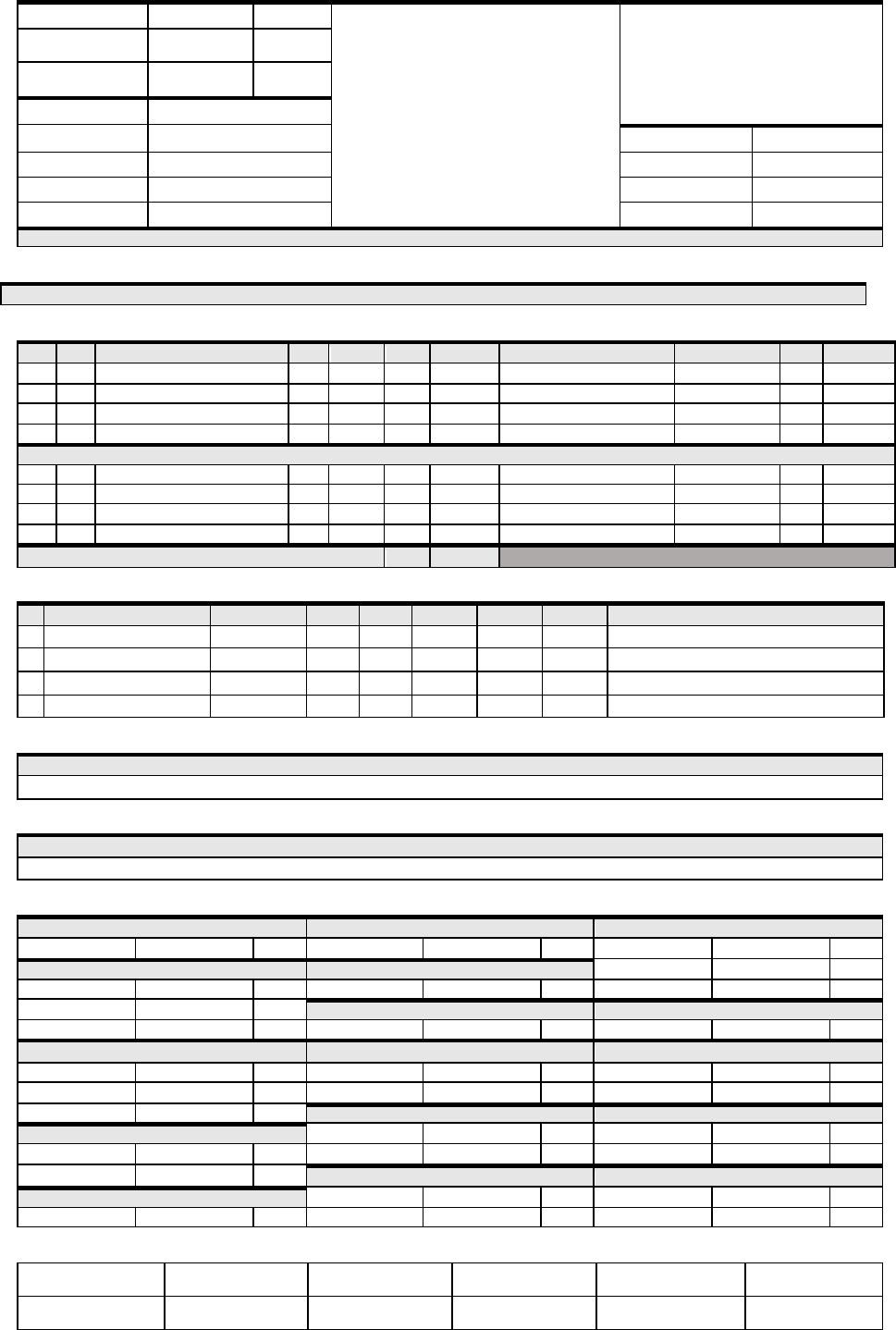 Call sheet template in Word and Pdf formats