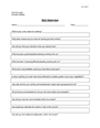 Exit interview template in Word and Pdf formats