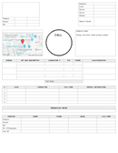 Call sheet template page 1 preview