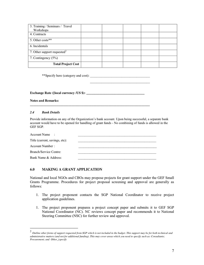 Project proposal guidelines in Word and Pdf formats - page 12 of 18
