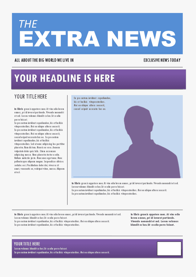 Newspaper Template download free documents for PDF Word and Excel Newspaper Template download free documents for PDF Word and Excel