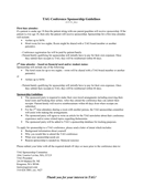 Sponsorship Guidelines – Proposal page 1 preview