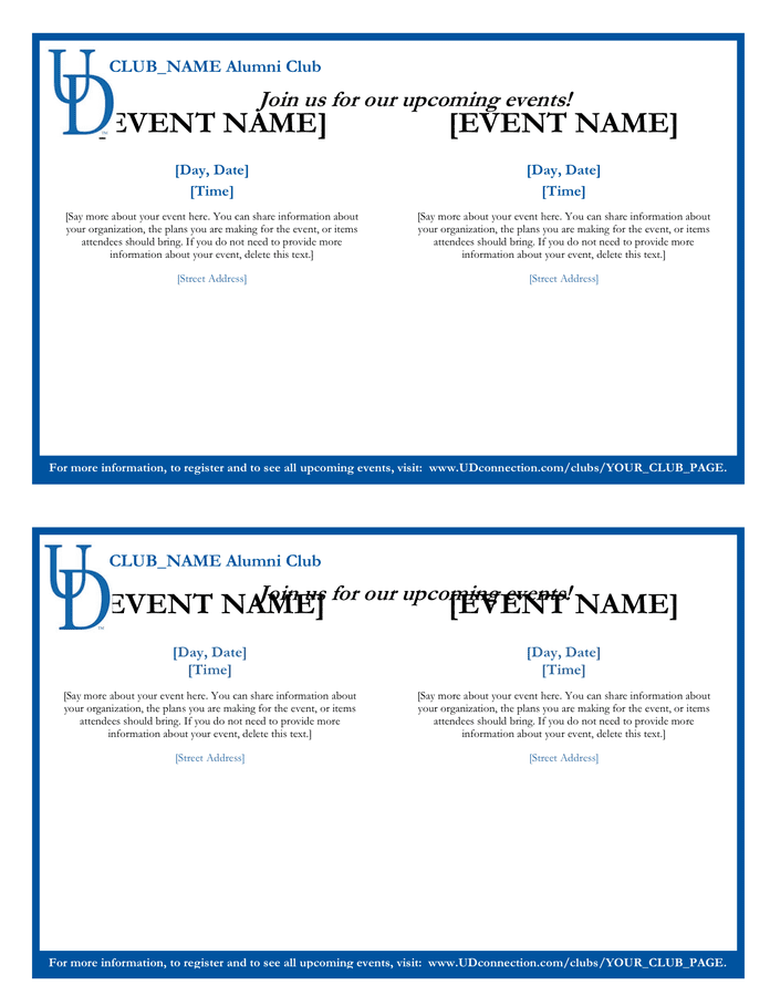 Event Flyer Template - download free documents for PDF, Word and Excel