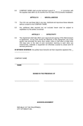 Memorandum of agreement page 2 preview