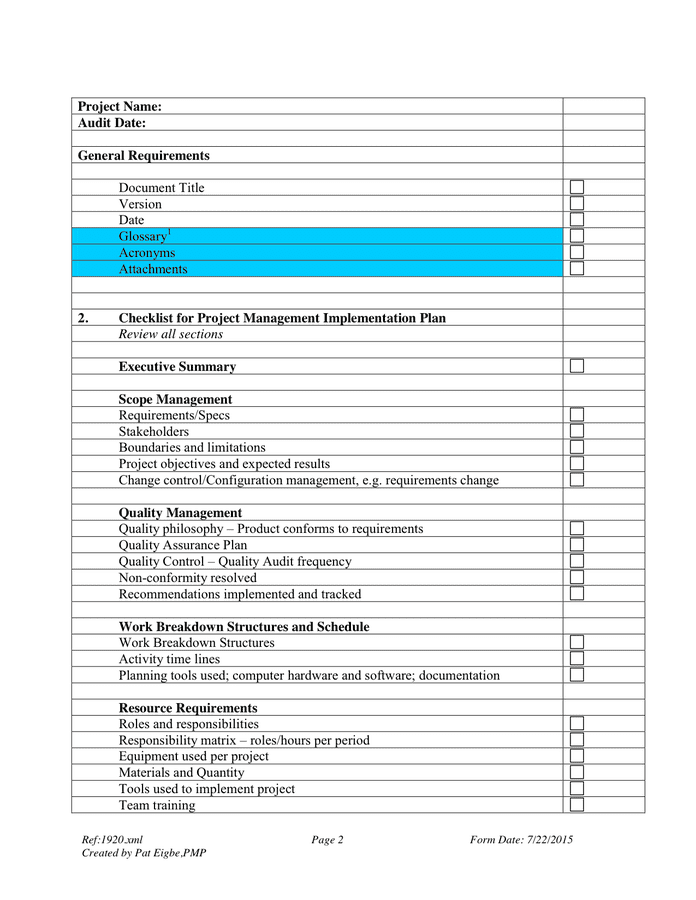 project-management-audit-checklist-in-word-and-pdf-formats-page-2-of-3