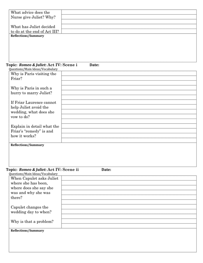 Cornell Notes Template in Word and Pdf formats - page 8 of 11