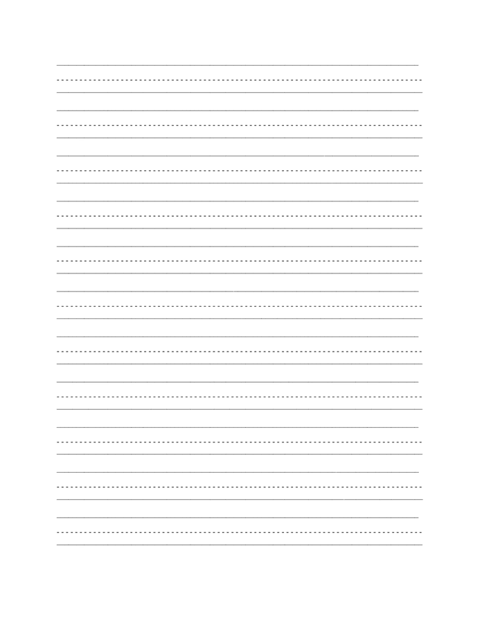 lined paper in word and pdf formats