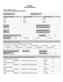 financial statement form page 1 preview