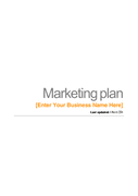 Business plan toolkit page 1 preview