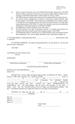 Memorandum of agreement page 2 preview