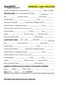 Residential lease agreement page 1 preview