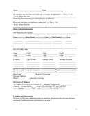 Apartment Lease Application page 2 preview