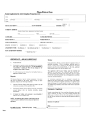 Apartment Lease Application Form page 1 preview