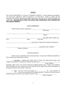 Lease Agreement page 1 preview