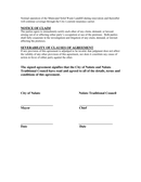 Memorandum of Agreement page 2 preview