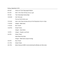 Event Schedule Template - download free documents for PDF, Word and Excel