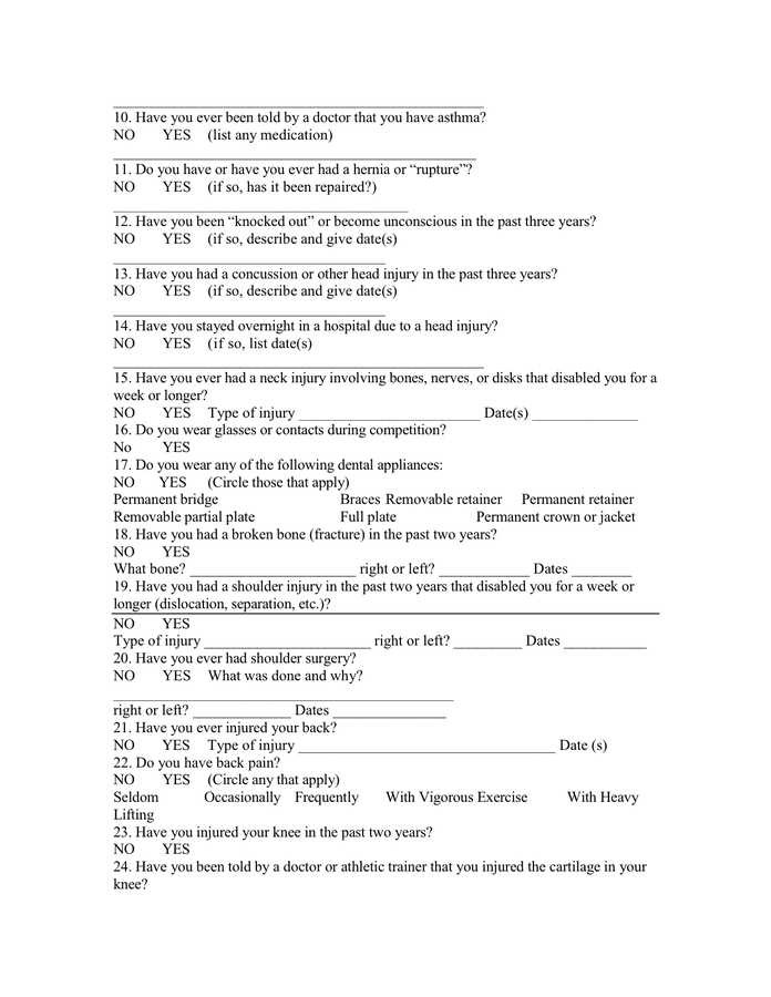 medical-history-questionnaire-in-word-and-pdf-formats-page-2-of-3
