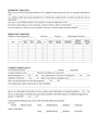 OB Medical History Form in Word and Pdf formats