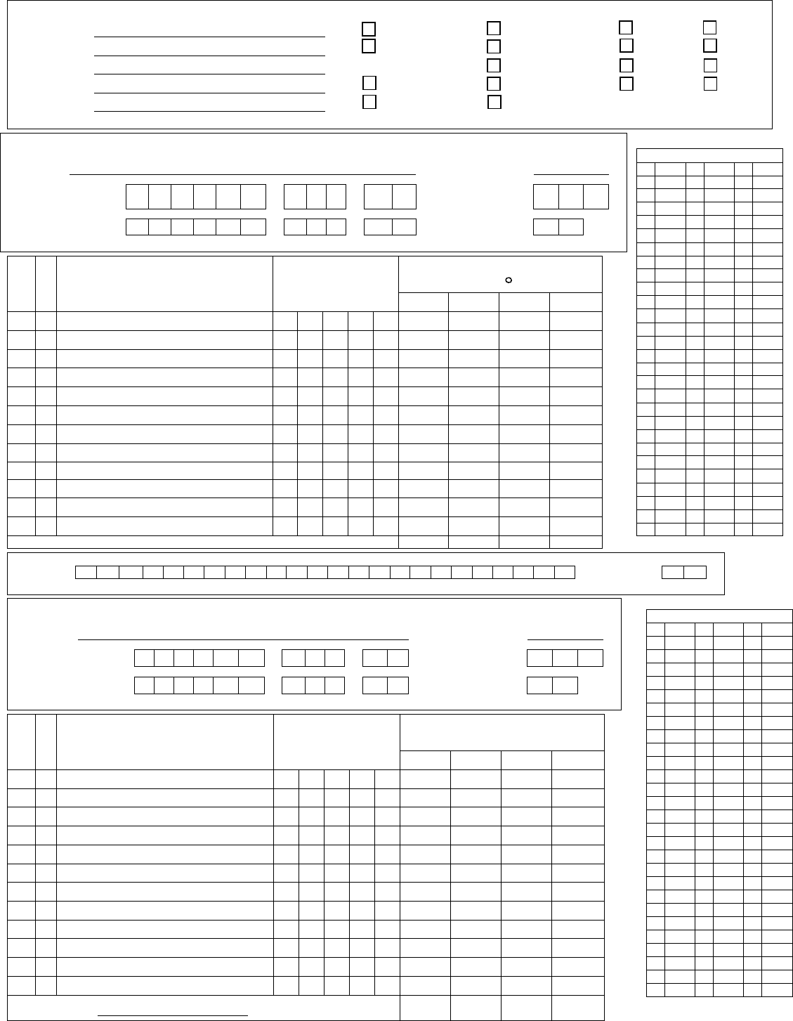 Downloadable Printable Basketball Score Sheet