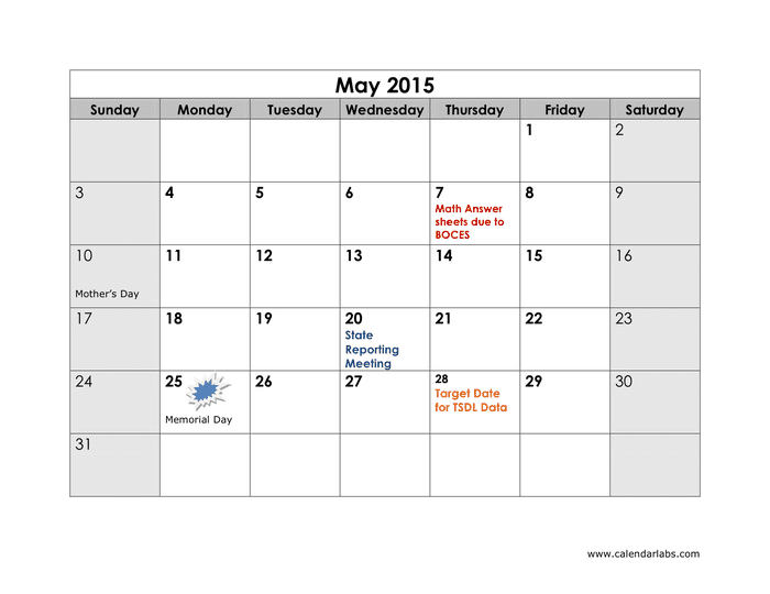 15 Yearly Calendar In Word And Pdf Formats Page 3 Of 10