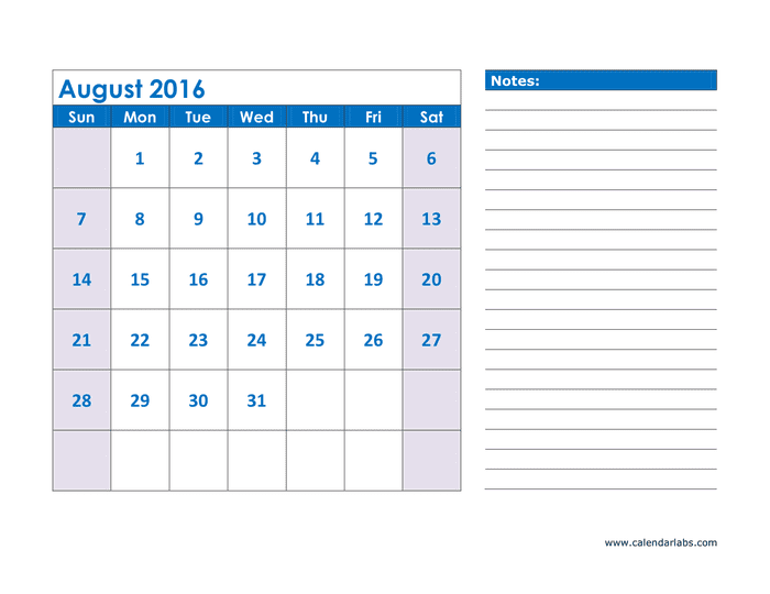 12 month microsoft word calendar template 2016