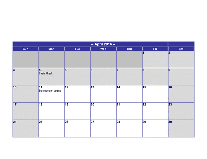 August Calendar 2015 in Word and Pdf formats - page 9 of 12