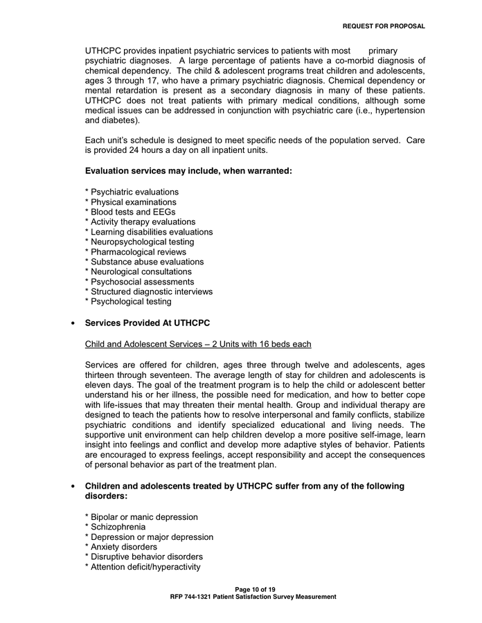 Request for proposal in Word and Pdf formats - page 12 of 32