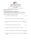 Student employee satisfaction survey page 1 preview