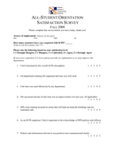 Student employee satisfaction survey page 1 preview