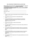 Oral project presentation evaluation form v5 page 1 preview