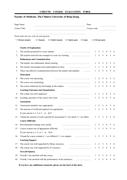 Course Evaluation Form - download free documents for PDF, Word and Excel