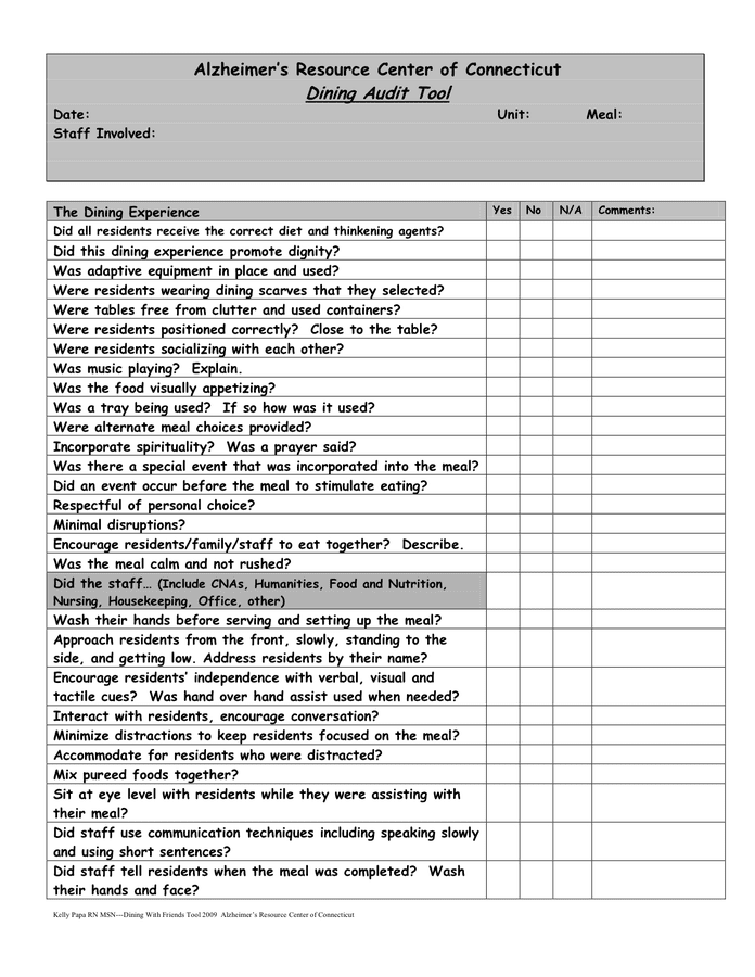 Program Evaluation Form Templates