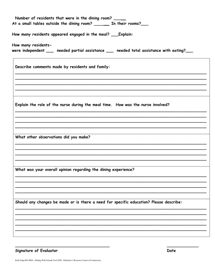 Program evaluation form in Word and Pdf formats - page 2 of 2