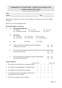 Workshop evaluation form page 1 preview