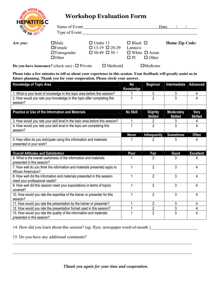 General Evaluation Template download free documents for PDF, Word and