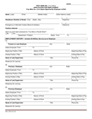 Application for employment form page 1 preview