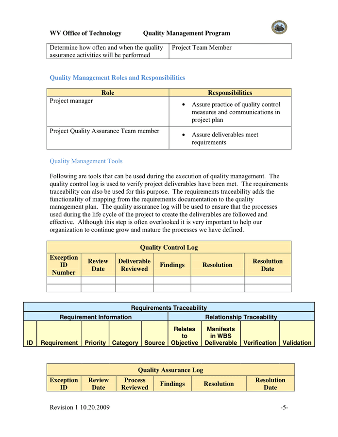 Project Change Request Form in Word and Pdf formats page