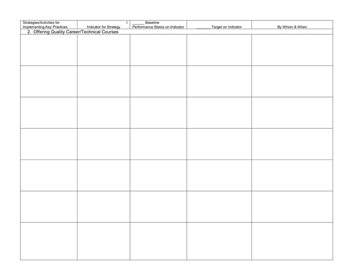 Site Action Plan in Word and Pdf formats - page 2 of 9