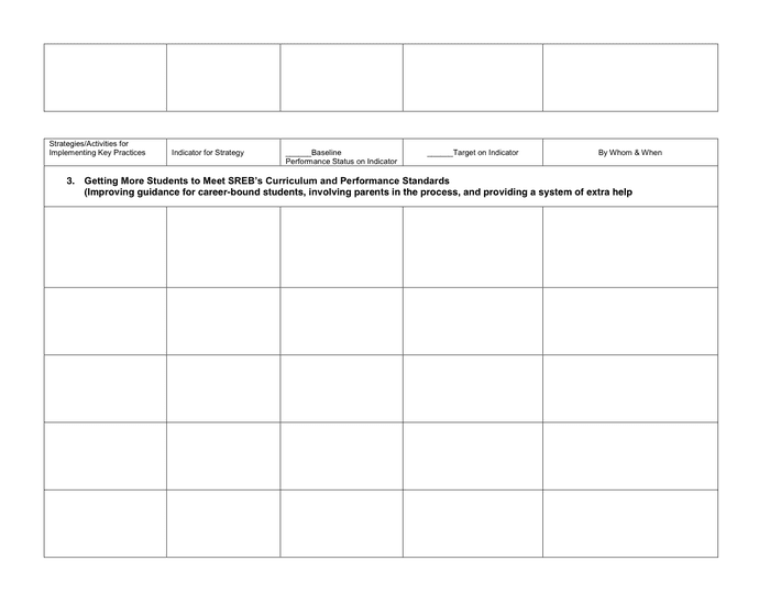 Site Action Plan in Word and Pdf formats - page 3 of 9