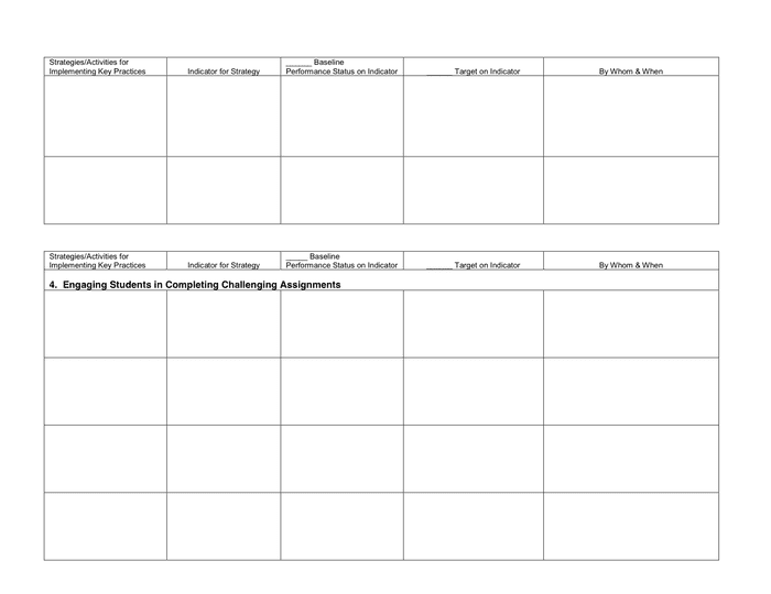 Site Action Plan in Word and Pdf formats - page 4 of 9