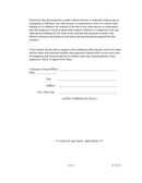 Bid proposal form page 2 preview